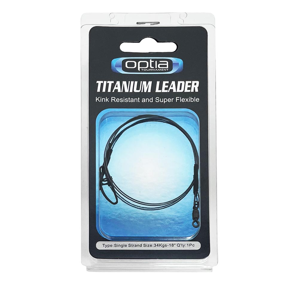 Optia Single Strand Titanium Leader