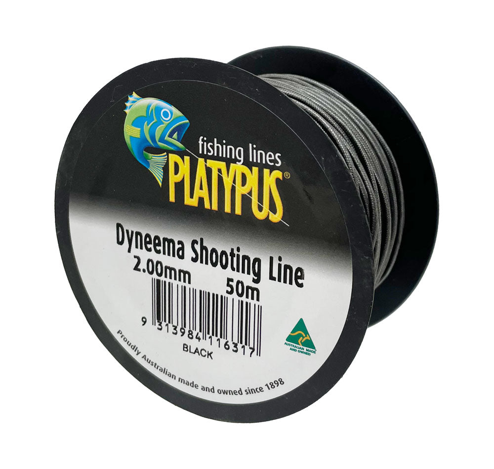 Platypus Dyneema Shooting Line 50m Black