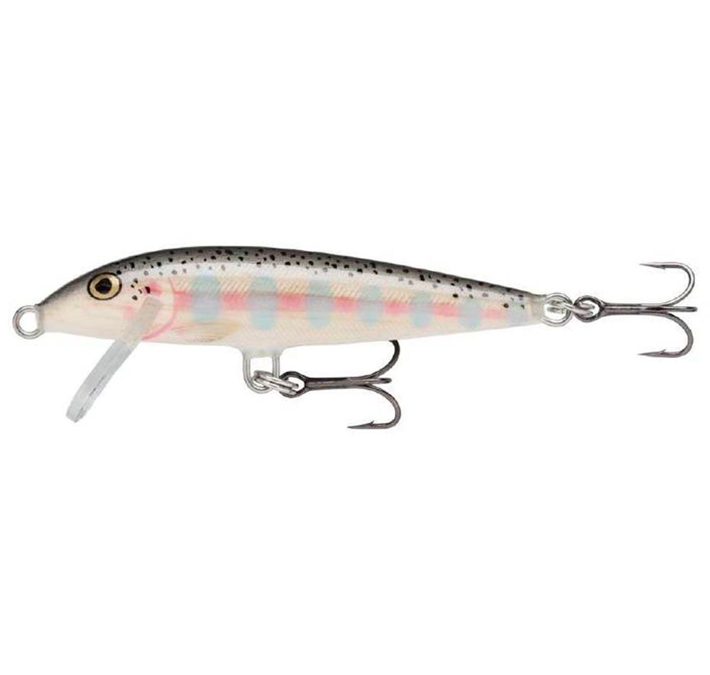 Rapala Original Floating Lures F7 Colour Balsa Juvenile rainbow trout