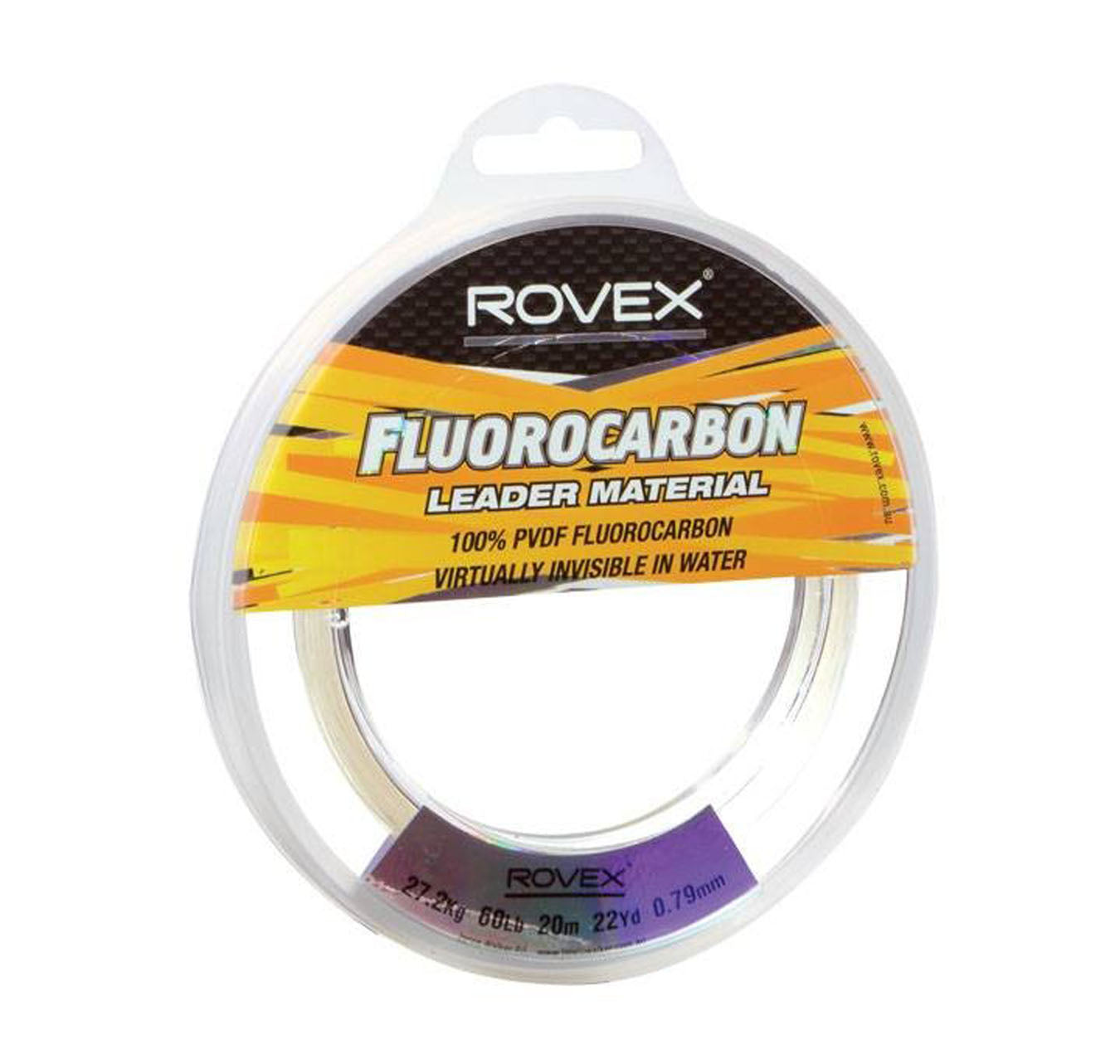 Rovex Flurocarbon Leader 40lb 30m