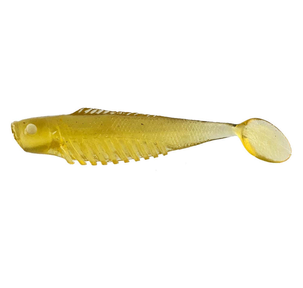 Squidgies IFish Series Fish 70mm Soft Plastics Colour Amber Clear