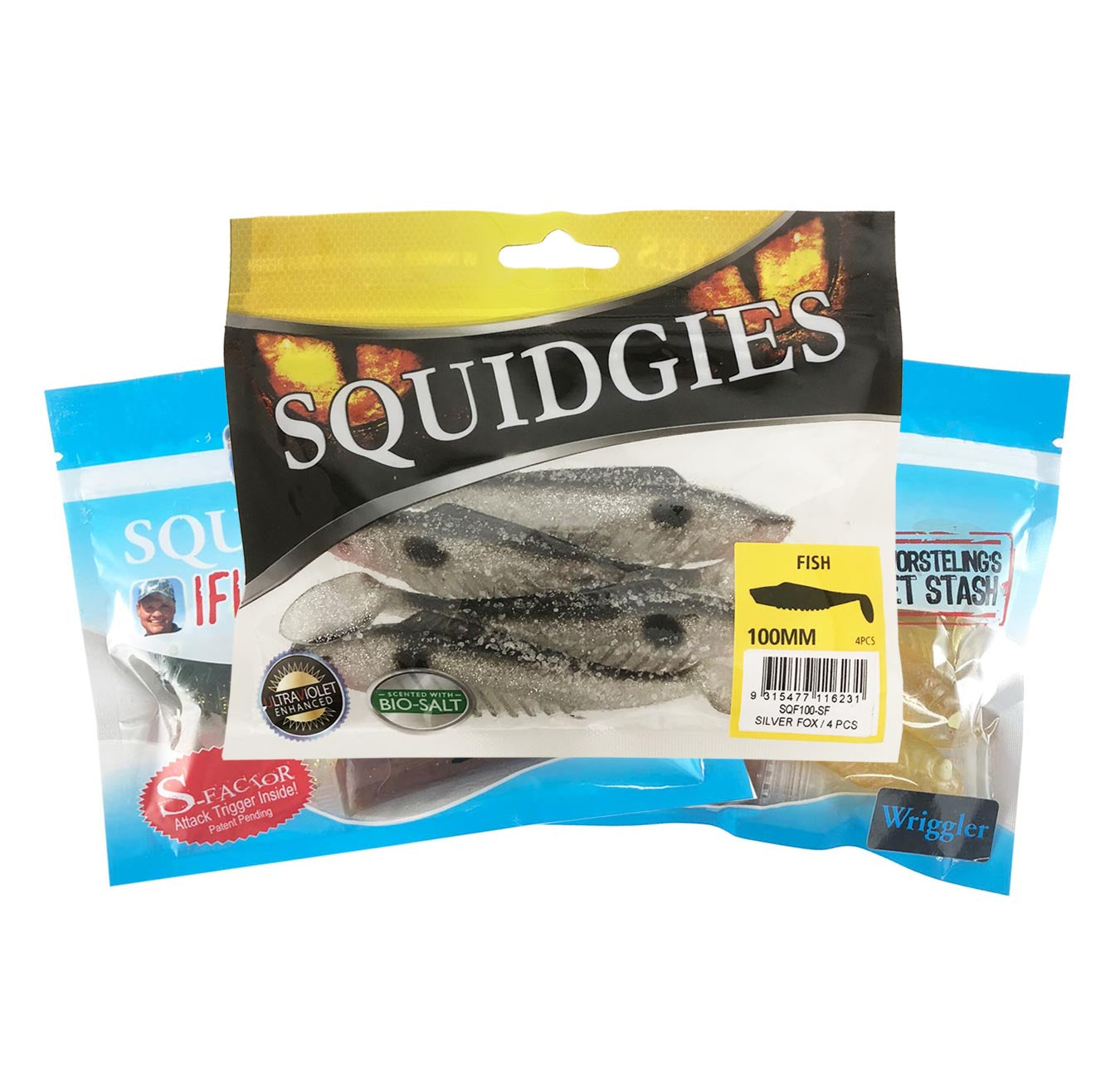 Squidgies Jewfish Soft Plastics Pack