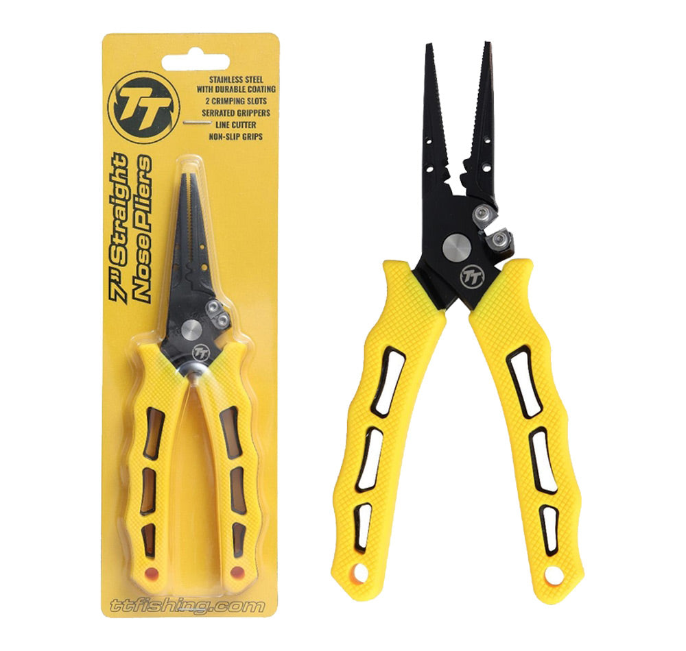 Tackle Tactics 7" Straight Nose Plier