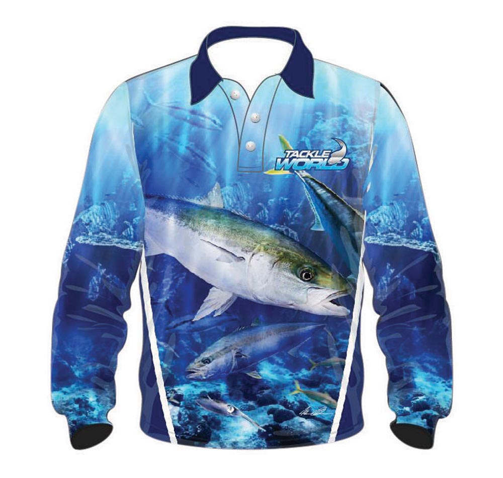 Tackle World Angler Series Kingfish Adults Fishing Shirt