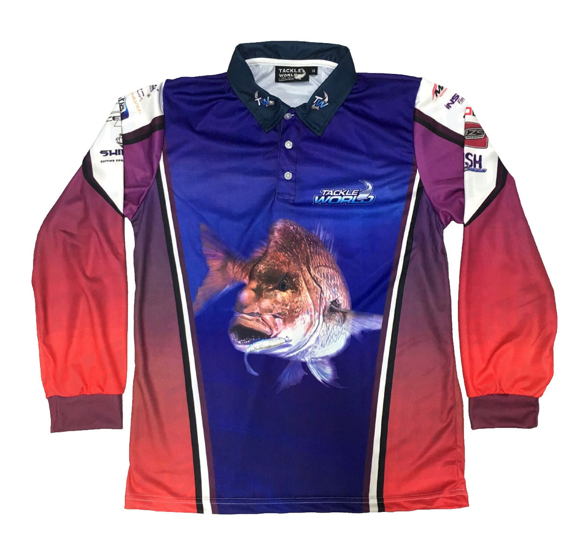 Tackle World Snapper Adult Fishing Shirts