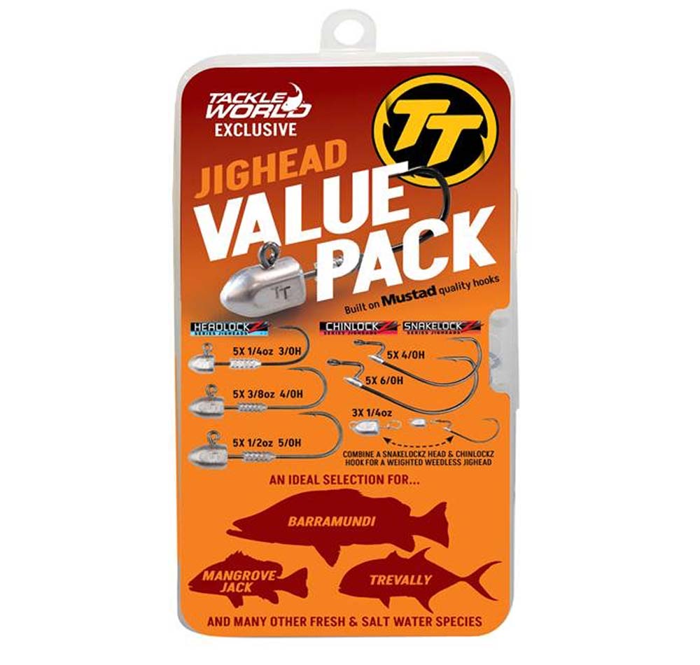 Tackle World TT Jig Head Value Pack - Northern