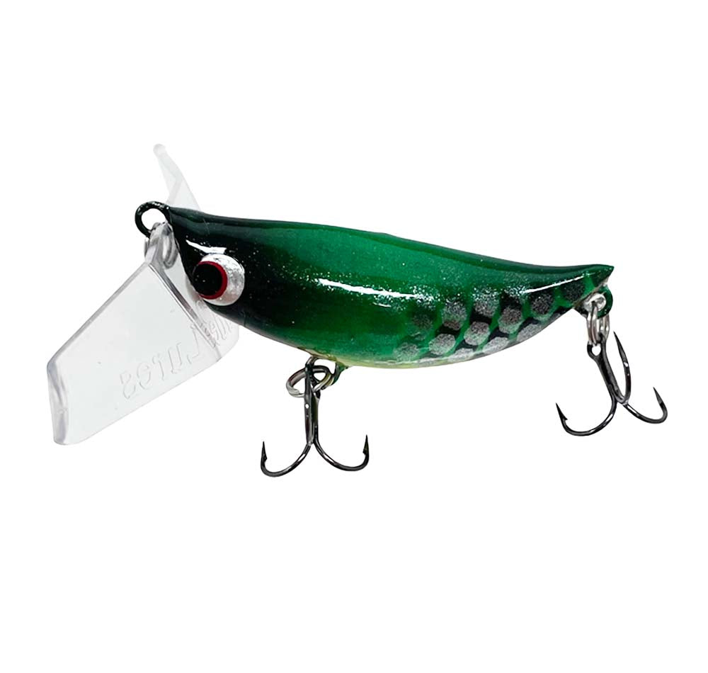 Taylor Made Basscada 50mm Surface Lure Colour Green Grocer