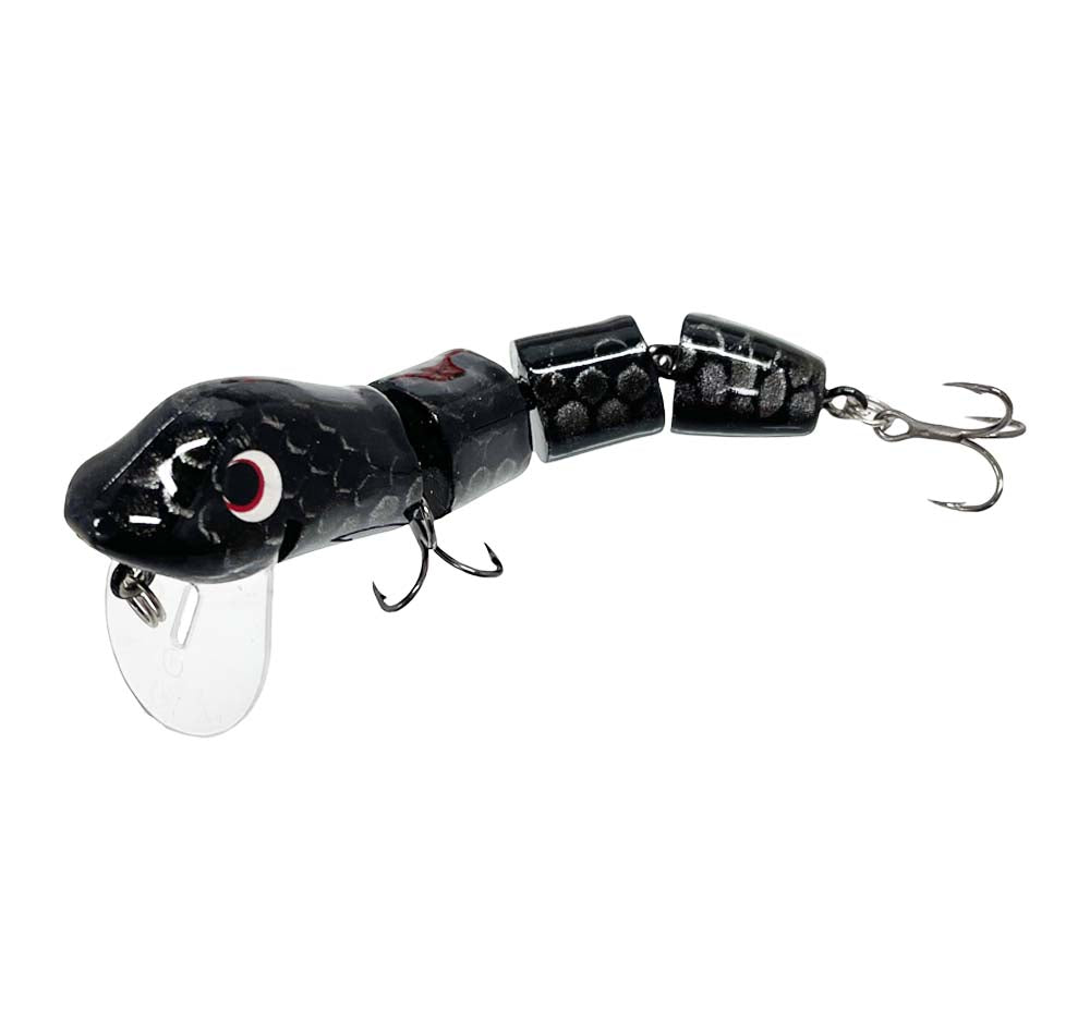 Taylor Made Jimmy Lizard 75mm Surface Lure Colour Black
