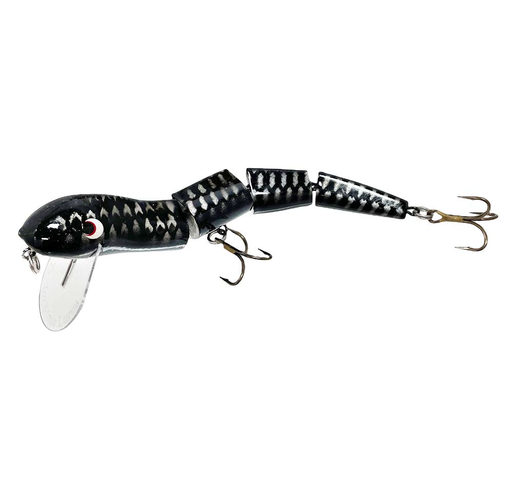 Taylor Made Rattling Reptile 200mm Lure Colour Black