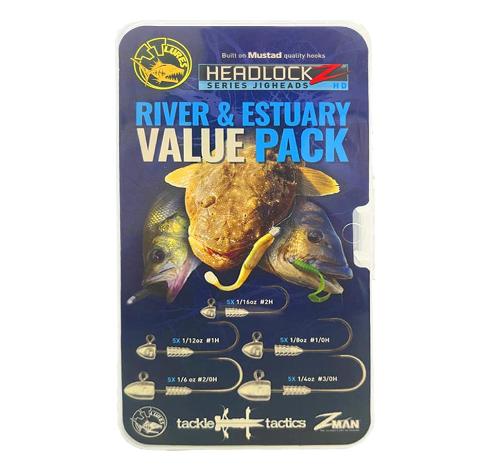 TT Fishing Headlockz HD Flathead Value Pack - TT Lures Assorted