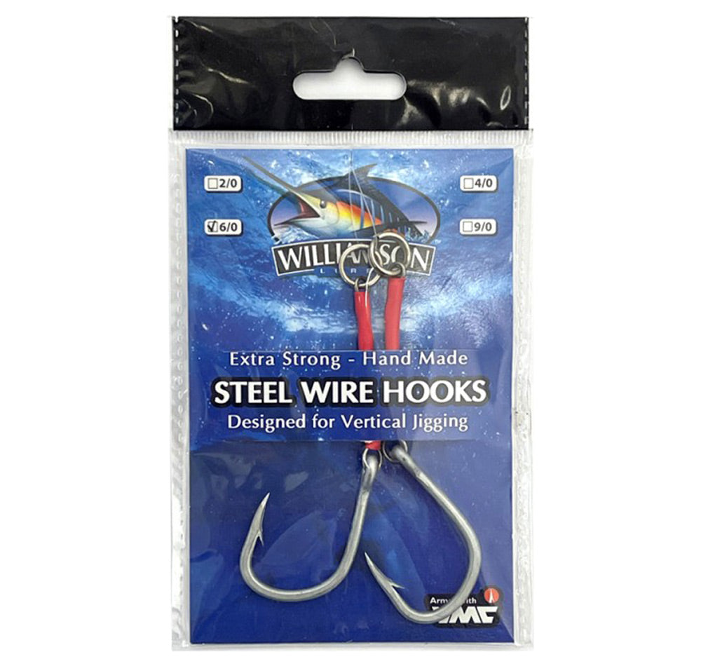 Williamson Steel Wire Assist Hooks Packet