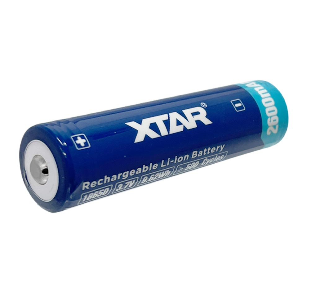 XTAR 18650 Rechargeable Li-ion Battery