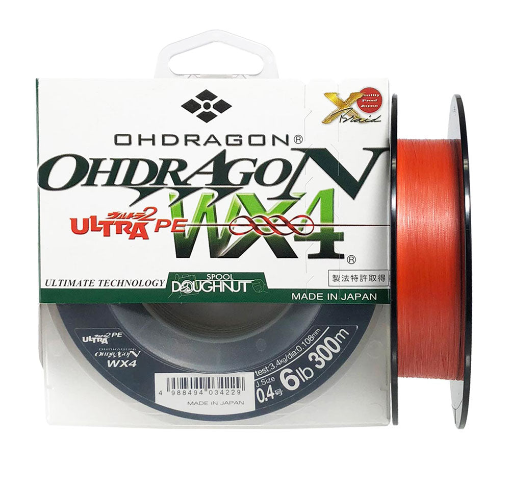 YGK OH Dragon Ultra PE WX4 Braid